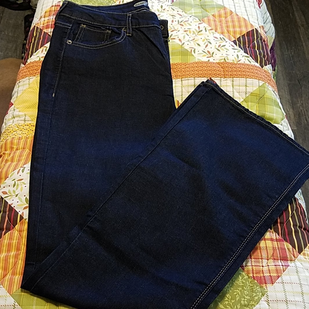 Old Navy Rock Star high rise jeans size 14